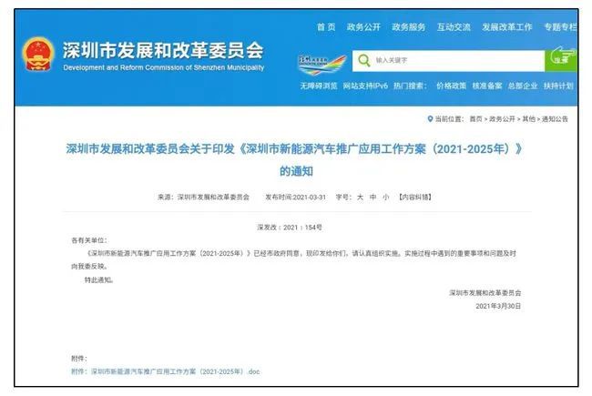 这个城市宣布，未来6成上路新车将是新能源车！
