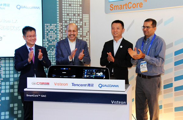 伟世通、腾讯与广汽合推SmartCore域控制器，首先在Aion LX上量产