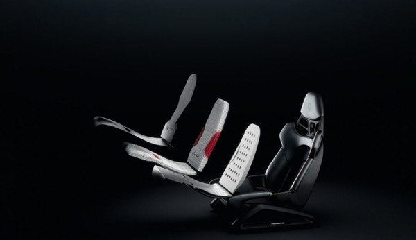 保时捷推出3D打印斗式座椅，三种硬度可供选择